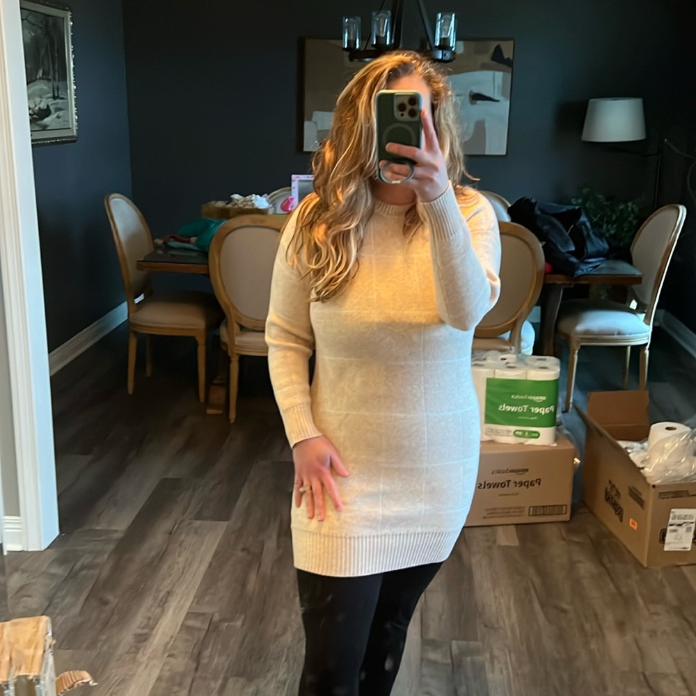Sweater dress from pink lily